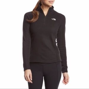 North Face Quarter Zip Fleece Pullover